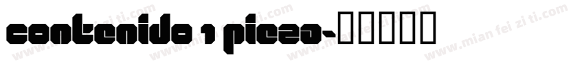 CONTENIDO 1 PIEZA字体转换